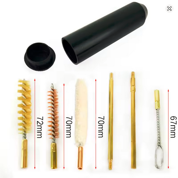 Kit de Nettoyage Armes de Poing et ar15 – Cal. 9 mm / .223 – Complet en Boîte Étanche