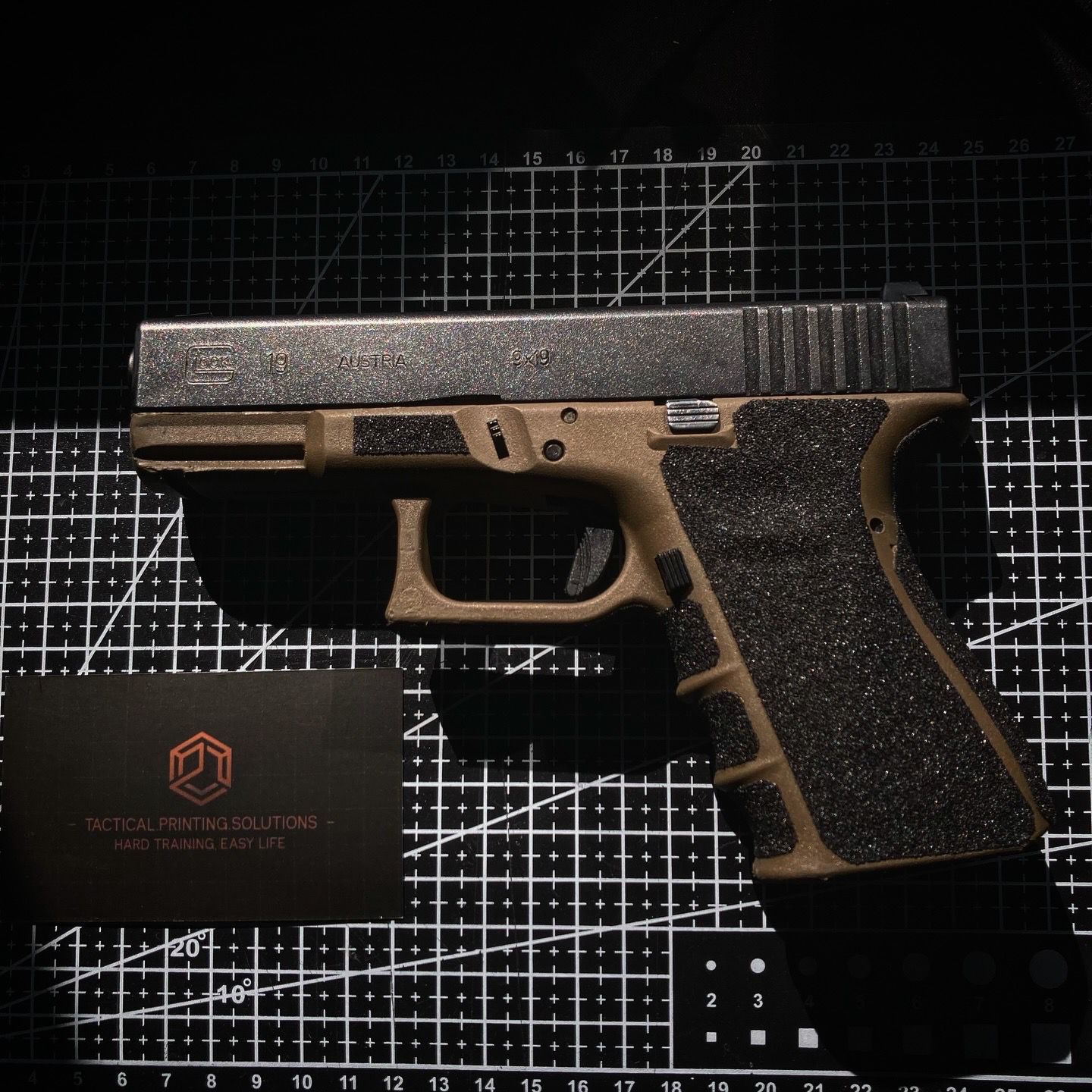 Grip tactique antidérapant pour Glock Gen 3/4/5 – Tenue ferme et fiable