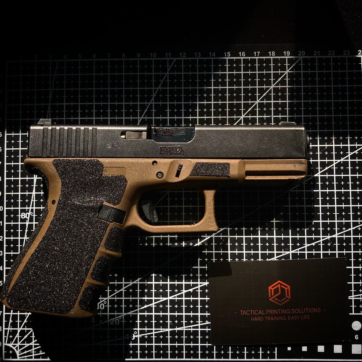 Grip tactique antidérapant pour Glock Gen 3/4/5 – Tenue ferme et fiable