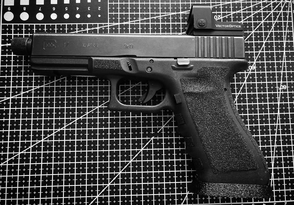 Grip tactique antidérapant pour Glock Gen 3/4/5 – Tenue ferme et fiable