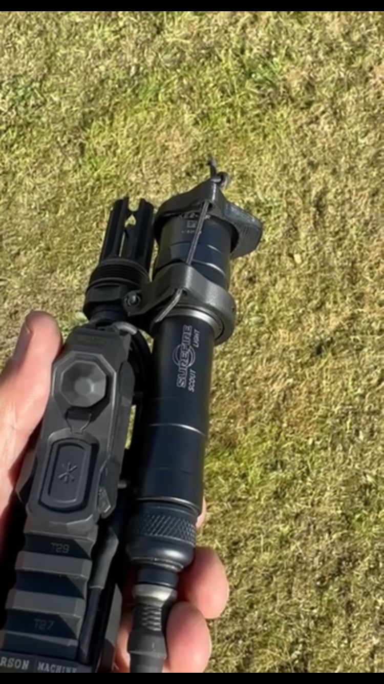 Tactical light cap ful set - Surfire M300/M600 - Olight Odin (Ø 1.14" - 29 à 31 mm)