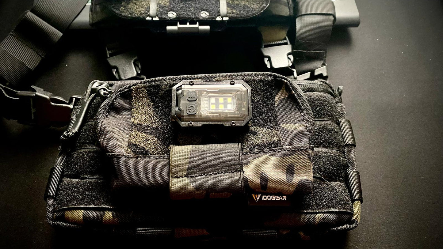Lampe tactique modulable - Adaptez la lumière à votre action