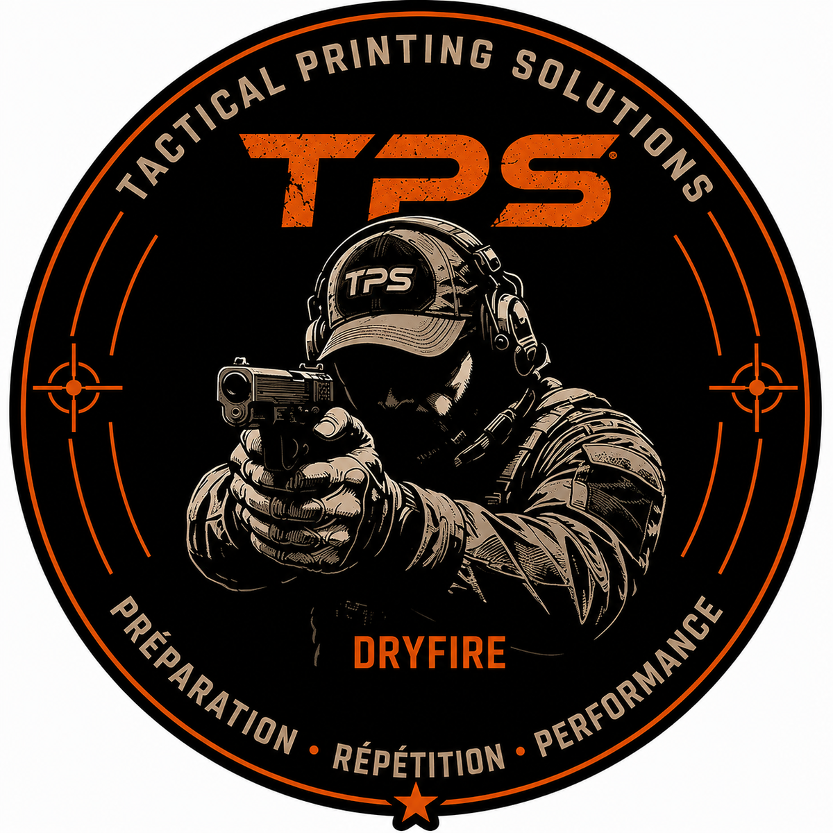 Sticker Dryfire TPS